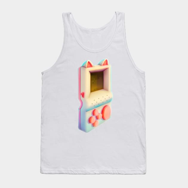 Meow-tetris Tank Top by olenich